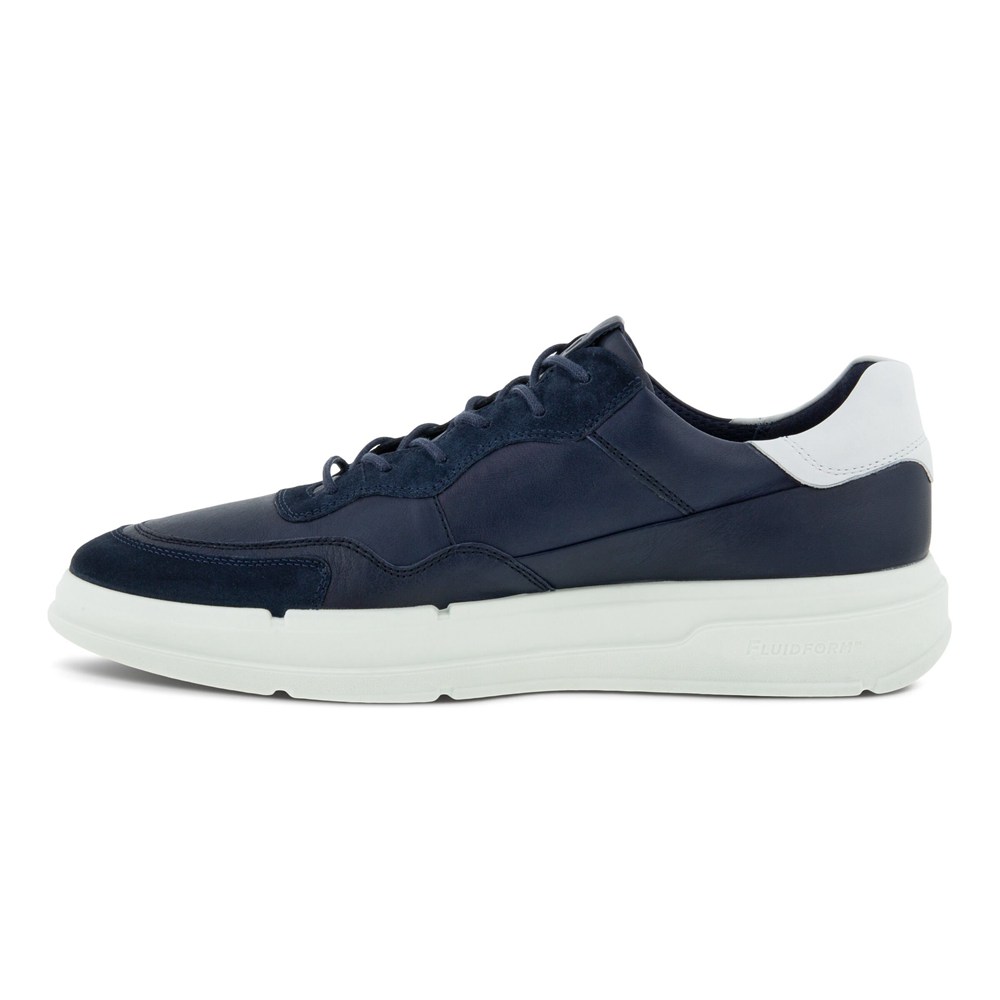 ECCO Mens Sneakers Navy - Soft X - LYZ-243905